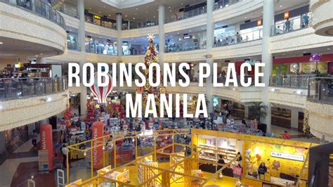 Robinsons Manila Stores Directory .